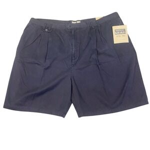 North Bay Shorts Mens Size 52 Khakis‎ Relaxed Fit Cotton Twill Pleated NWT